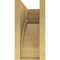 Ekena Millwork 11"W x 22"D x 22"H Classic Rockford Rough Cedar Woodgrain TimberThane Corbel, Primed Tan CORUR11X22X22ROCRCPR - alternate 6